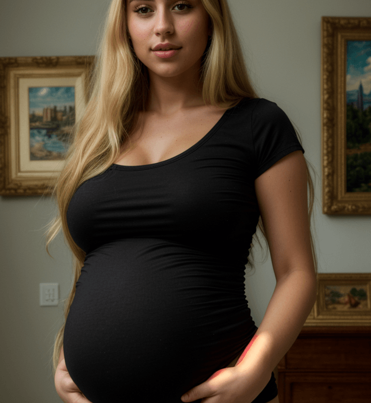 Pregnant Fantasy Roleplay with AI default